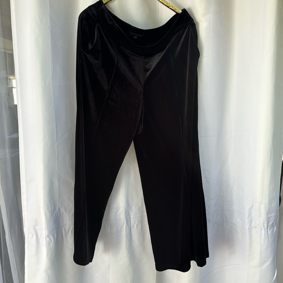 INC International Concepts Pants - Black velvet pants